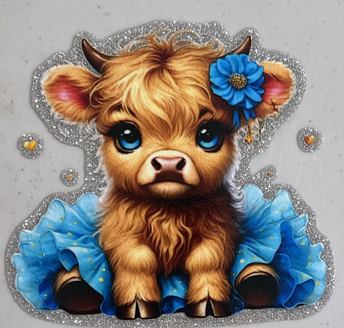 #A Highland Cow 16 oz or smaller