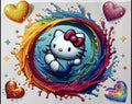 Hello Kitty paint/24 ounce wrap