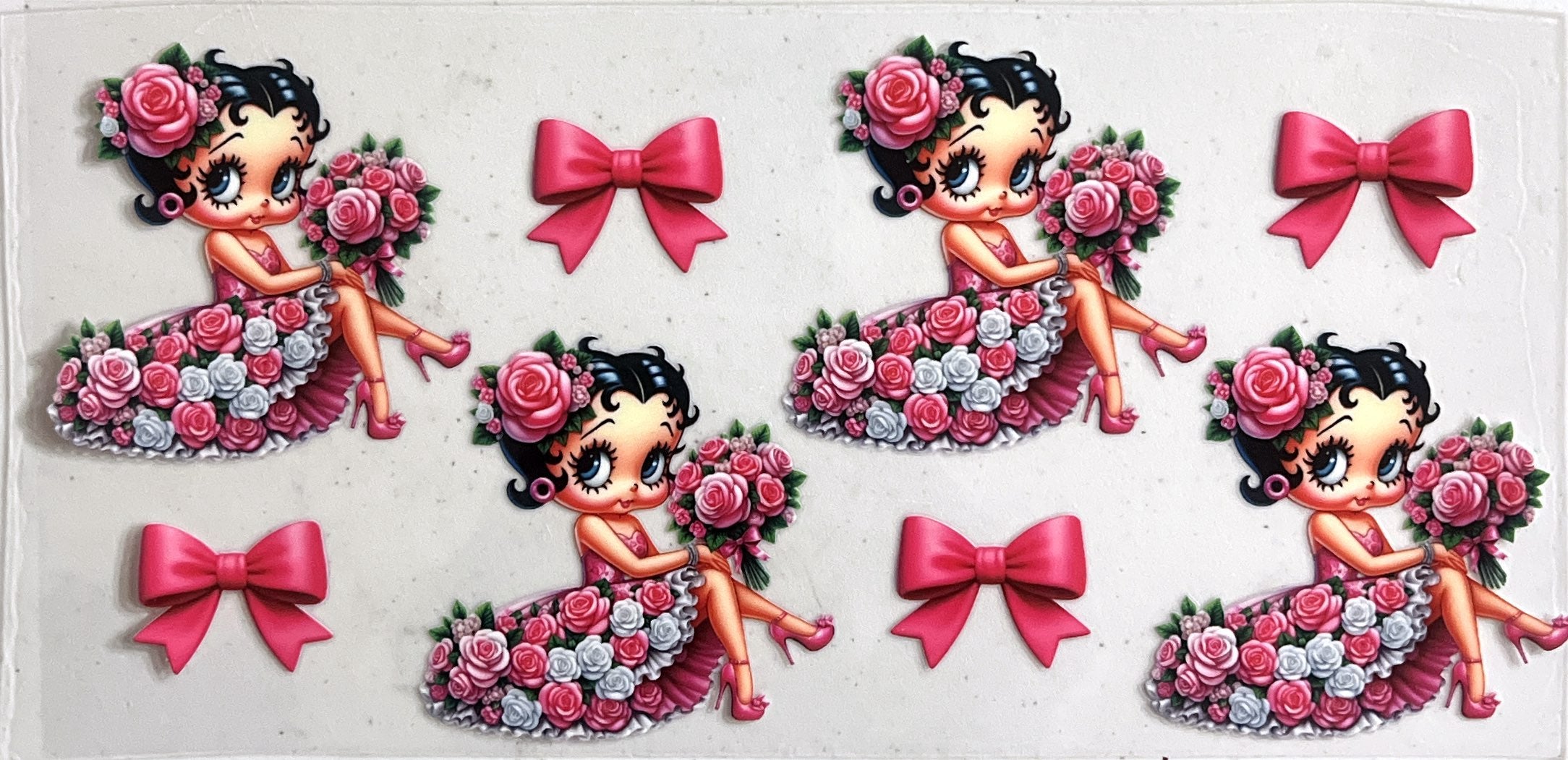 #A Betty Boop Red Bow