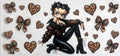 #A Betty Boop leopard