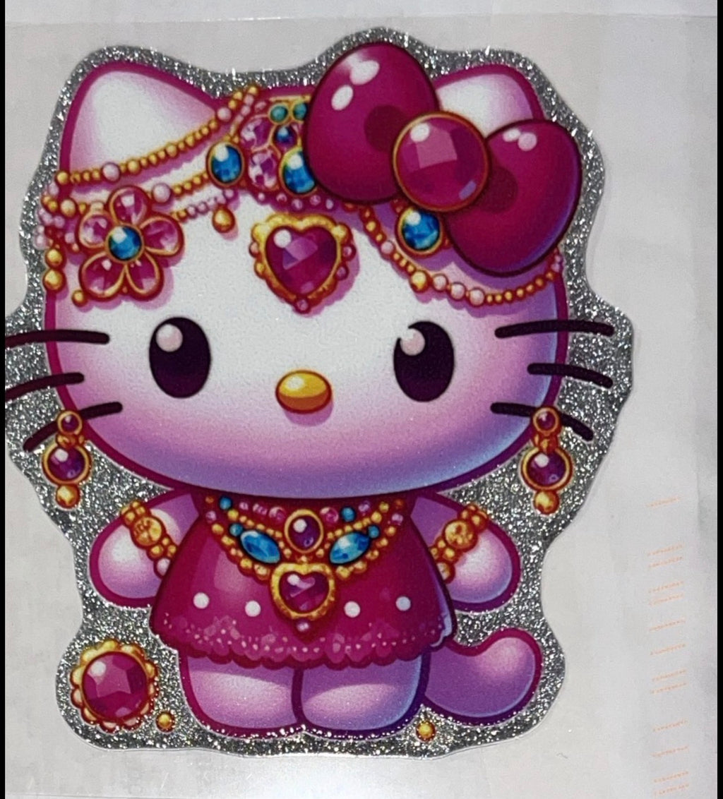 Hello Kitty Rainbow multiple choices swipe left small decals