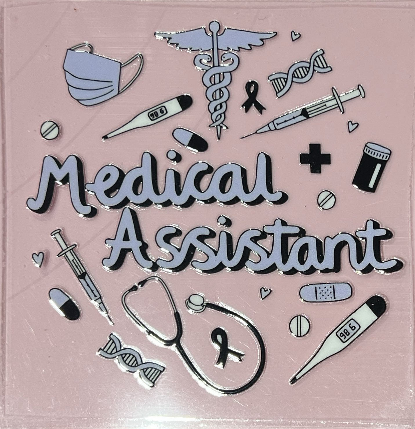 #Medical Assistant Small Decal