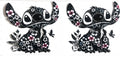 #A Black and white stitch