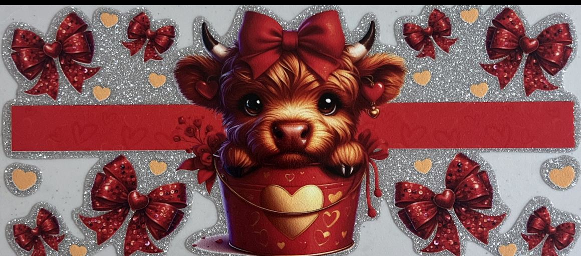 #A Highland Cow 16 oz or smaller