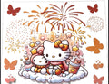 Hello Kitty fireworks 24 ounce wrap