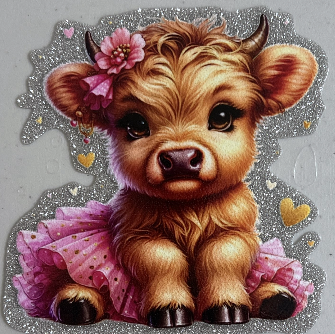 #A Highland Cow 16 oz or smaller