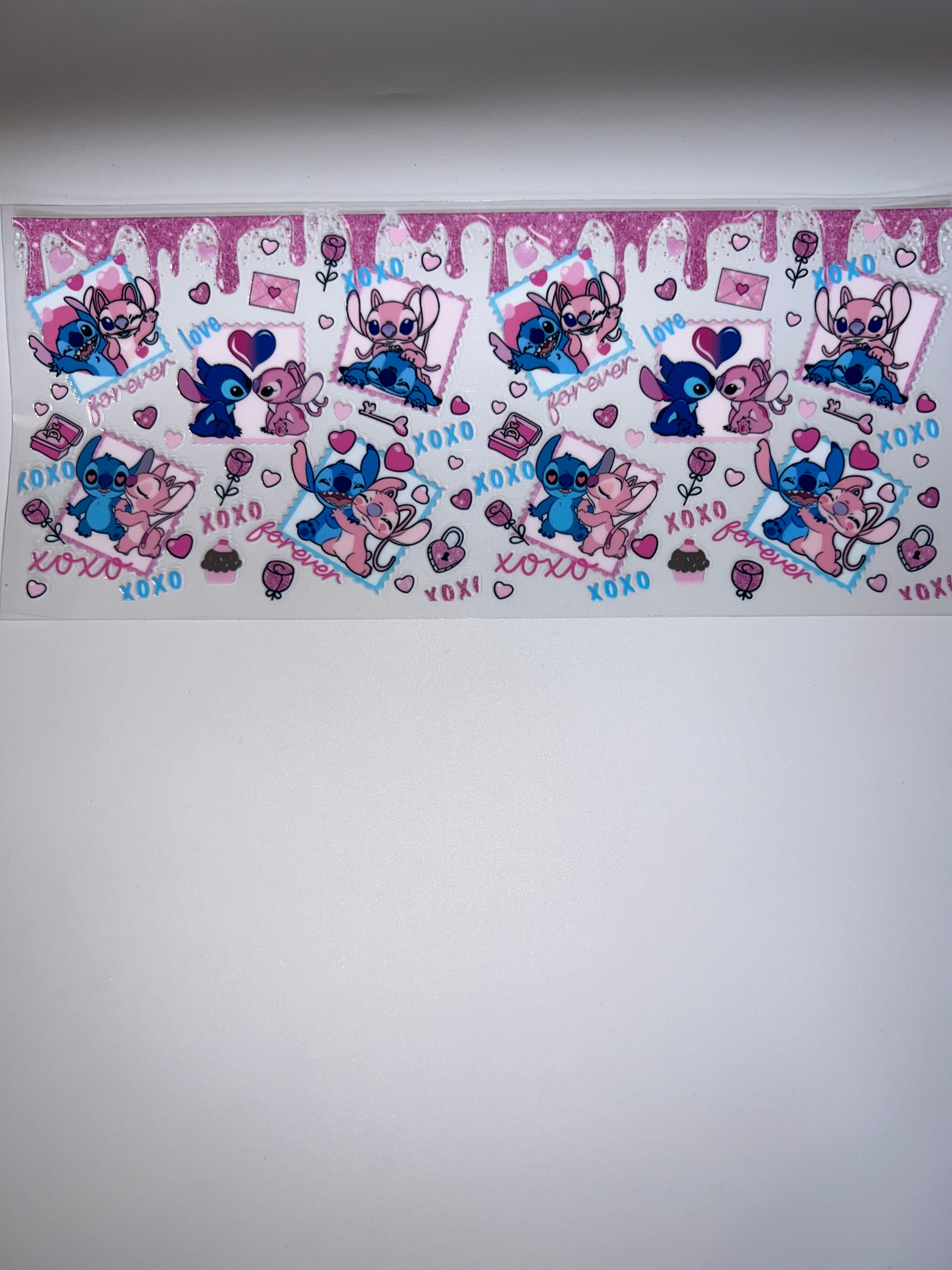 #A01 Stitch and Angel Love