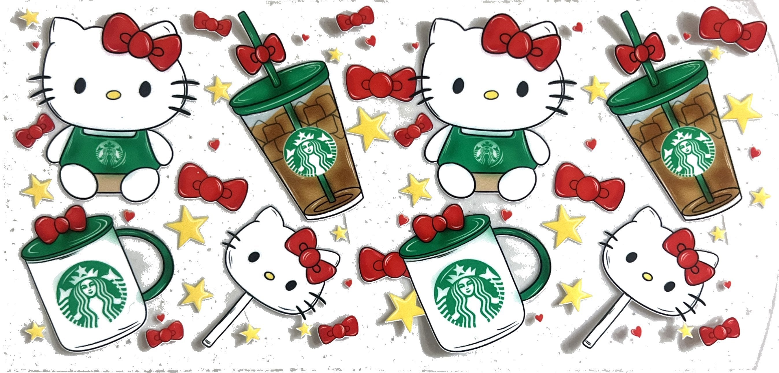 #A Hello Kitty, Starbucks