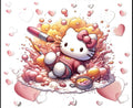Hello Kitty, paintbrush 24 ounce wrap