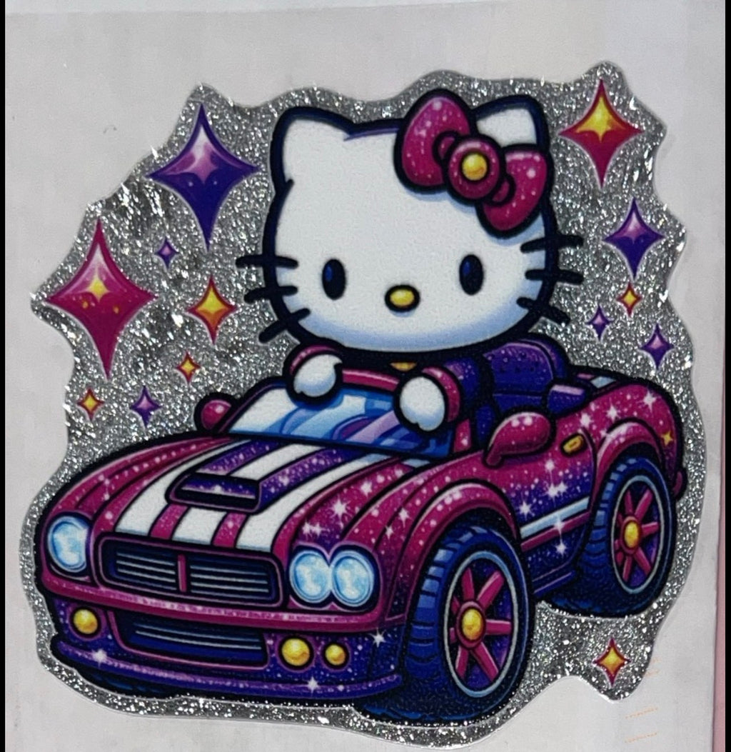 Hello Kitty Rainbow multiple choices swipe left small decals