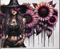 #1 Tattoo Girl, butterfly 24 ounce wrap