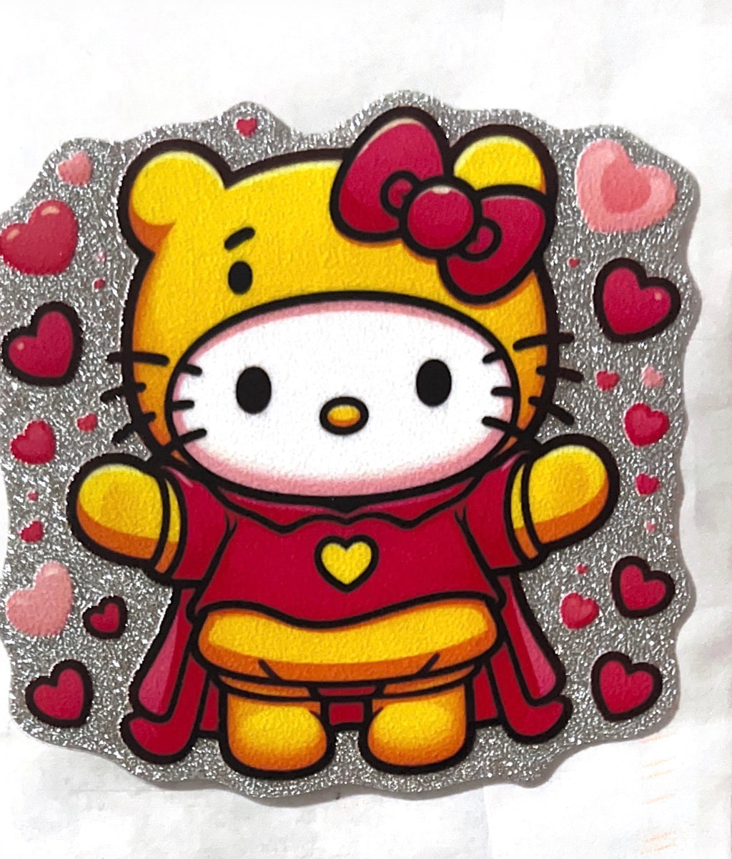 Hello Kitty Rainbow multiple choices swipe left small decals