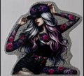 #3 Tattoo Girl Small Decal