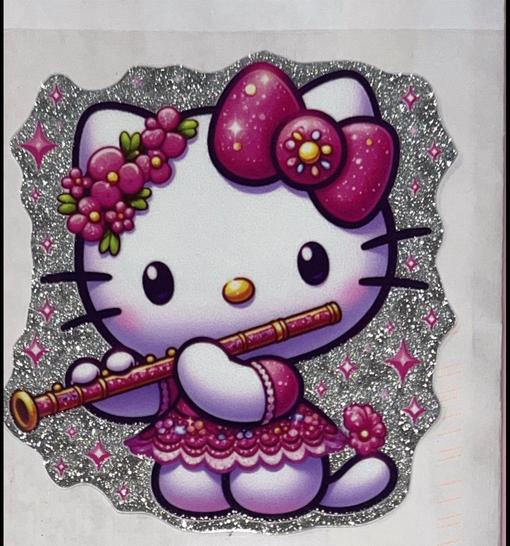 Hello Kitty Rainbow multiple choices swipe left small decals