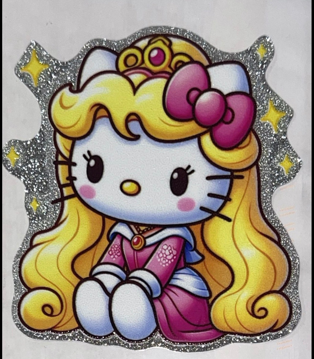 Hello Kitty Rainbow multiple choices swipe left small decals