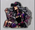 #7 Tattoo Girl Small decal