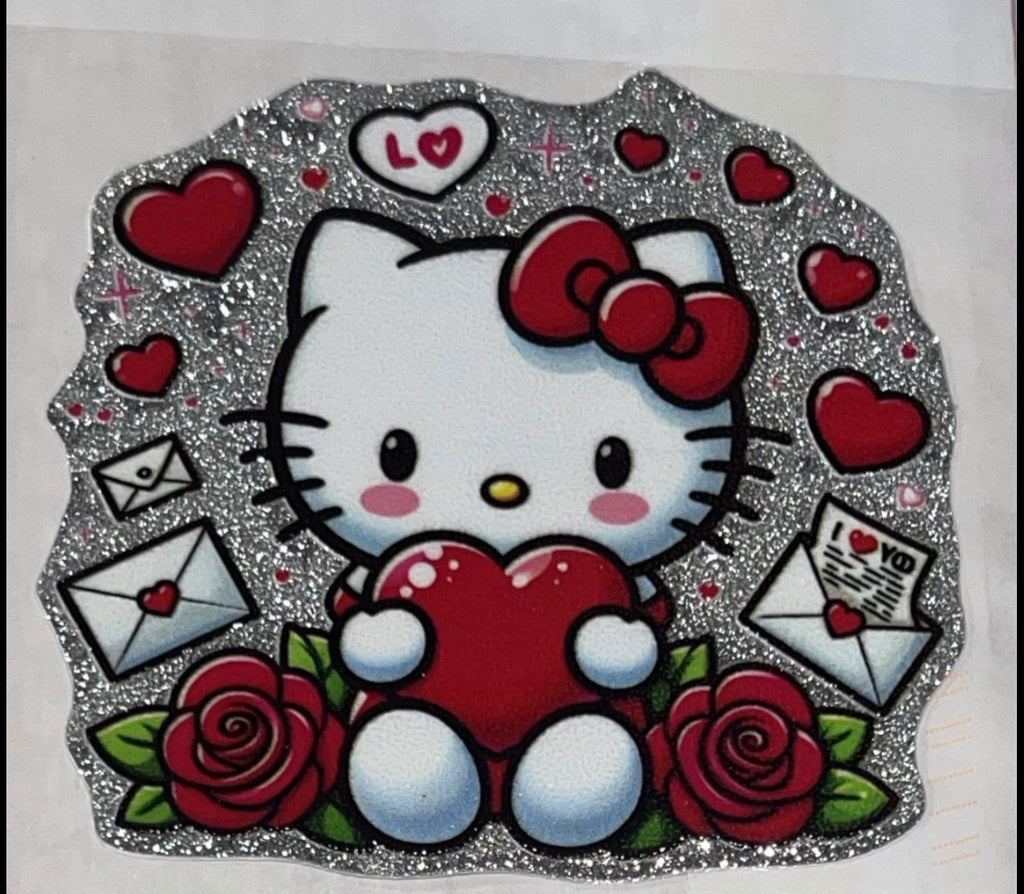 Hello Kitty Rainbow multiple choices swipe left small decals