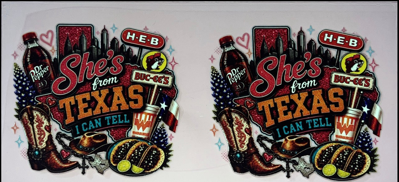 She’s from Texas