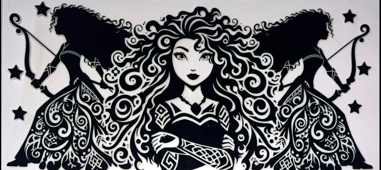Black and White Goddess