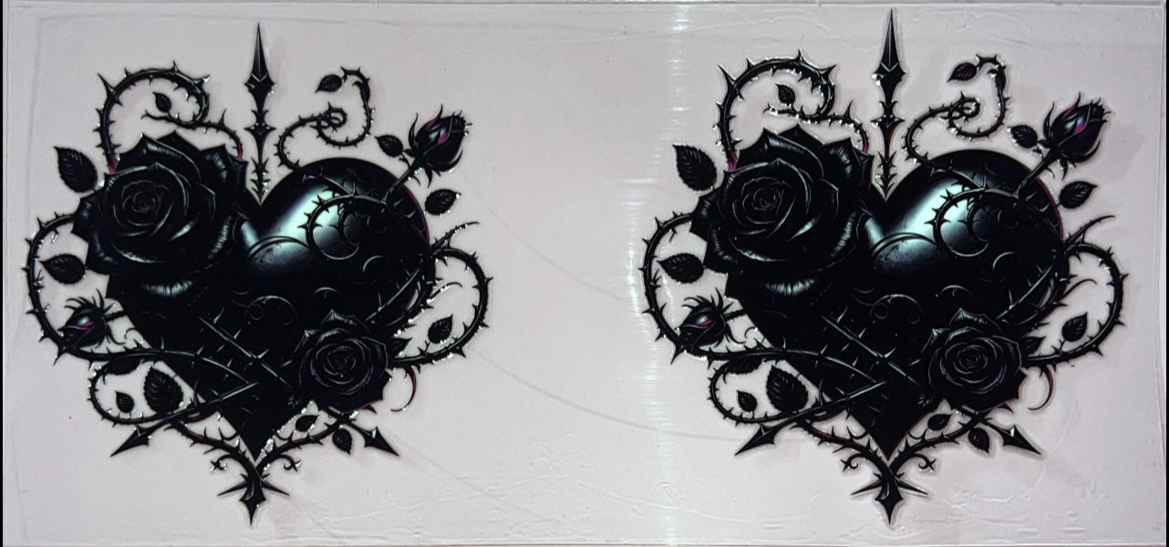 Black Vine Heart