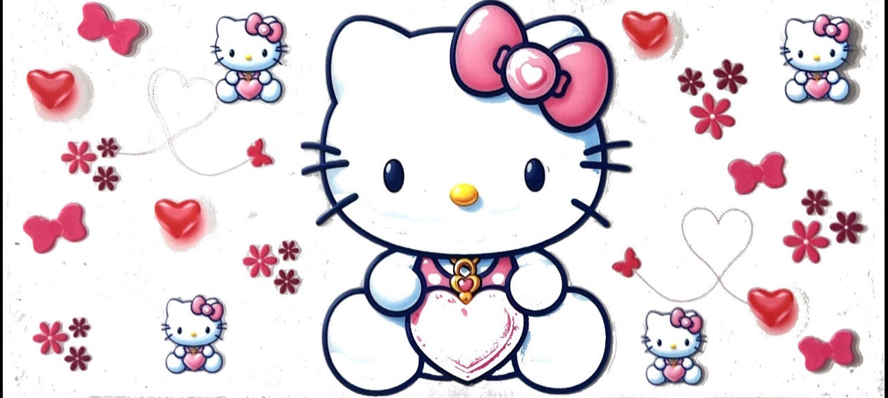 #Hello Kitty Pink Hearts