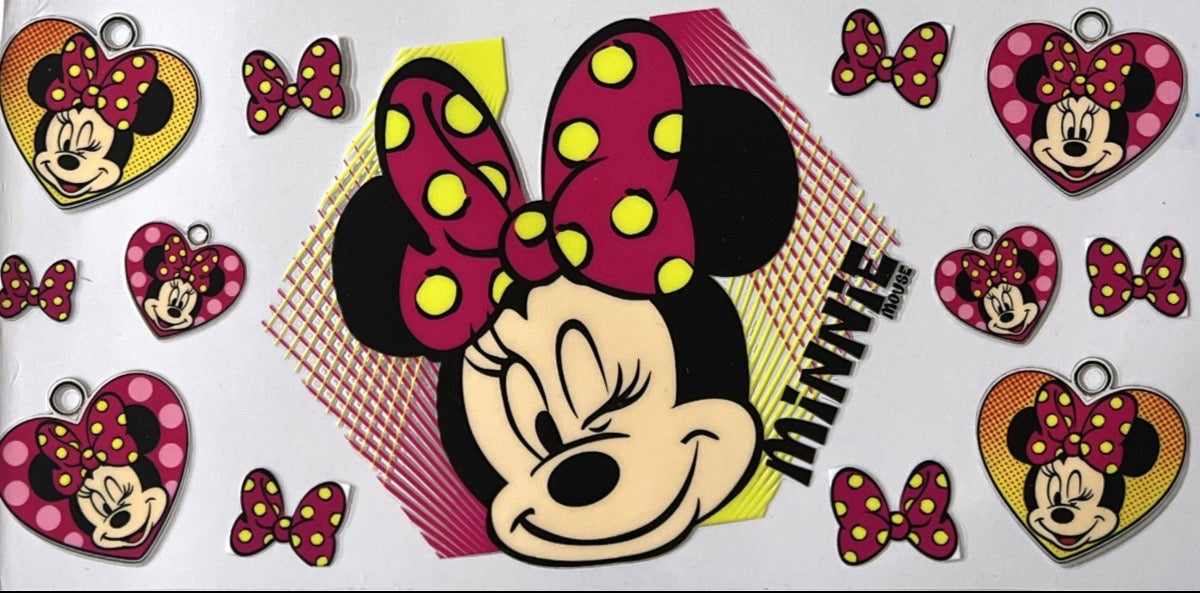 #Minnie Mouse Red Hearts