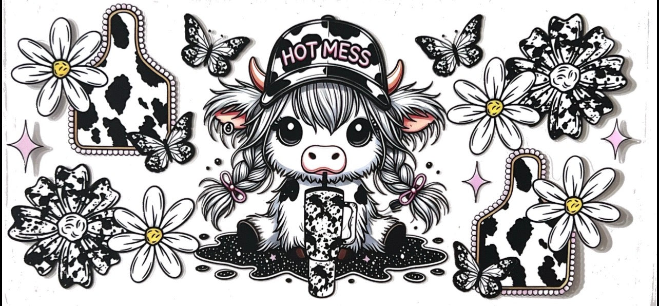 #Highland Cow Hot Mess