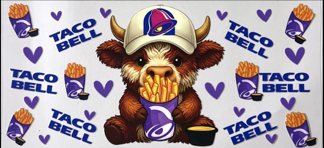 #Highland Cow Taco Bell