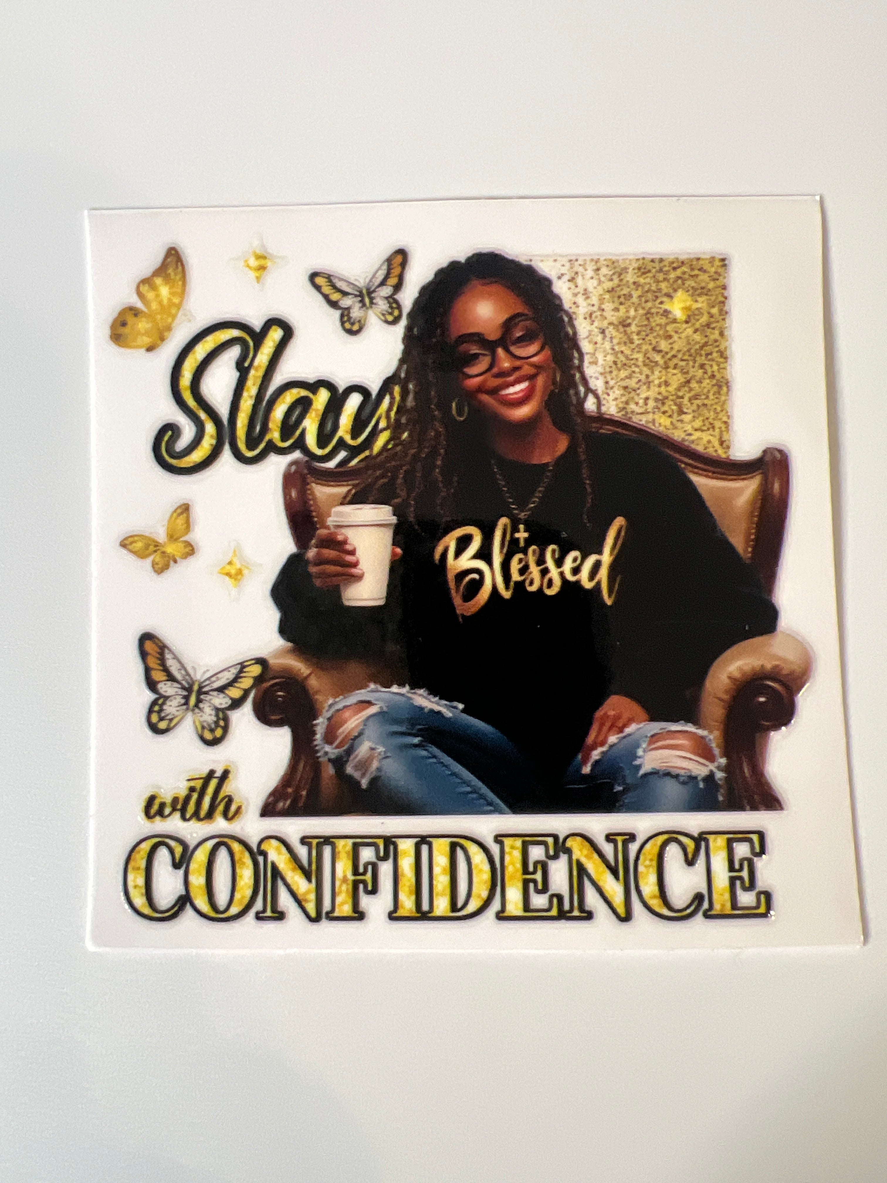 #A10 Black Girl Confidence 2 for $5.00 Swipe Left