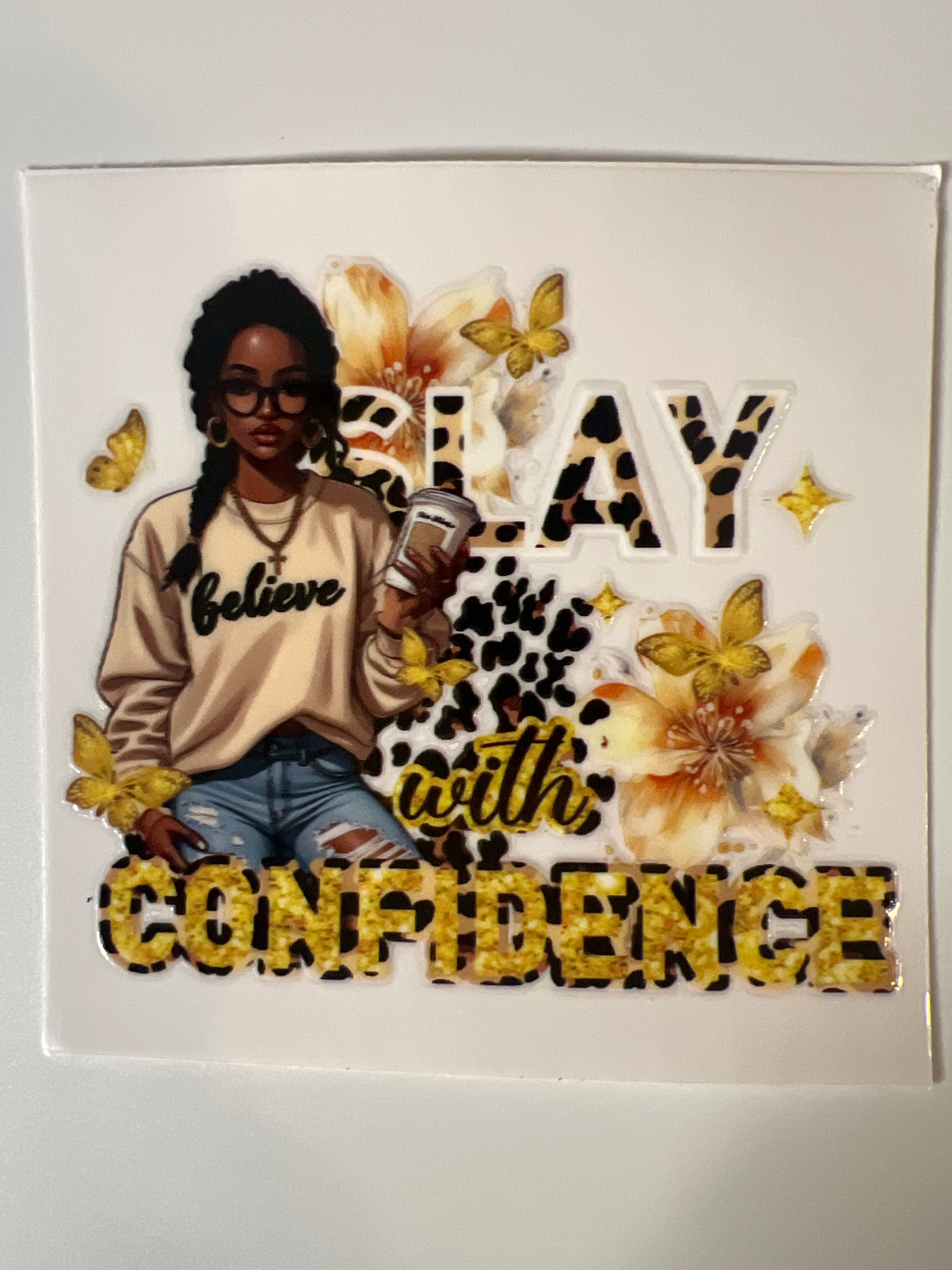 #A10 Black Girl Confidence 2 for $5.00 Swipe Left